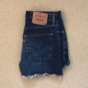Levi’s High-Waisted Denim Short